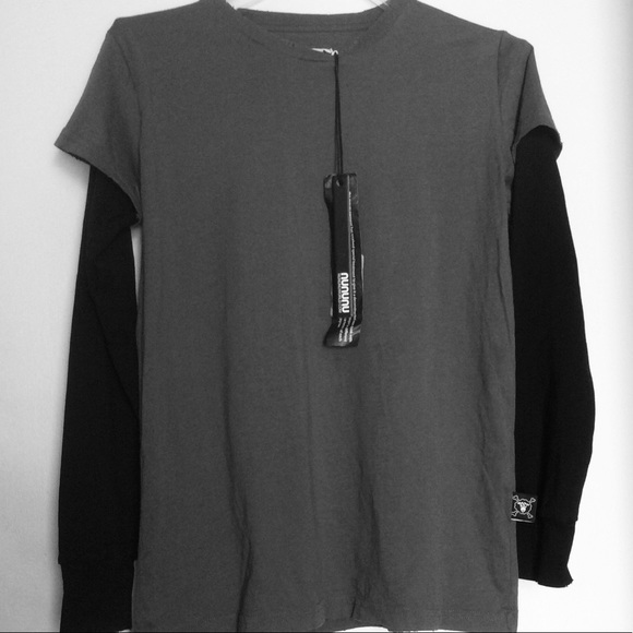 nununu* (10-11Y) YOUTH TOP Graphic Print Shirt NWT